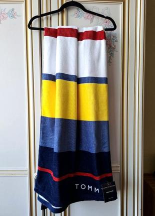 Полотенце пляжное tommy hilfiger