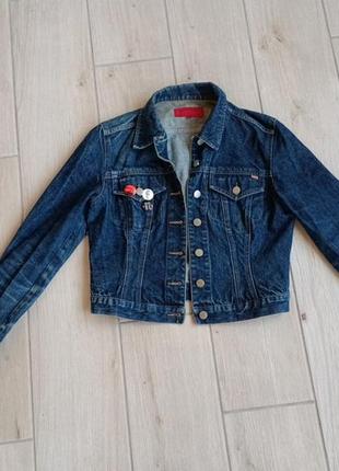 Джинсовая куртка fcuk jeans