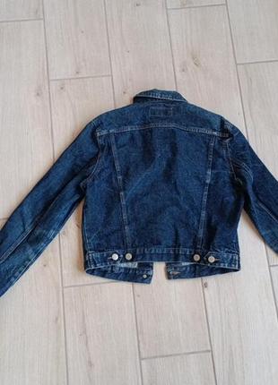 Джинсова куртка fcuk jeans2 фото