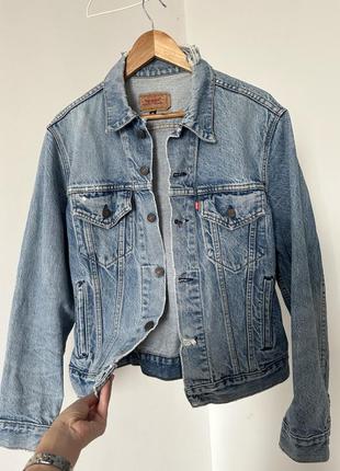 Винтажная джинсовая куртка levi’s