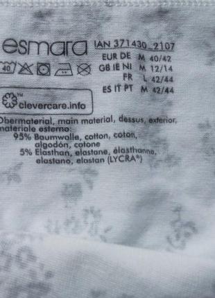 1 шт 
 трусики сліпи esmara німеччина, хлопкові розміри s (36/38 euro), m (40/42 euro)3 фото