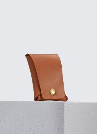 Мінімалістичний коричневий гаманець self2 фото