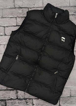 Чоловіча жилетка karl lagerfeld/ модна чоловіча жилетка