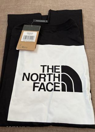 Чоловіча чорна футболка the north face box logo nf0a812hky4 (оригінал)4 фото