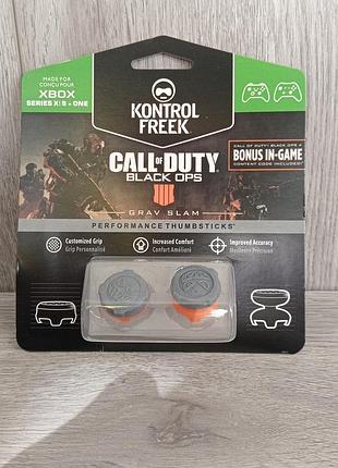 Набір накладок thumb grips kontrolfreek call of duty black ops 4 grav slam xbox one/xbox series x | s