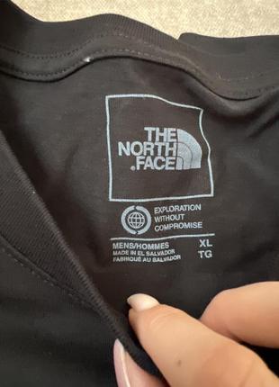 Чоловіча чорна футболка the north face box logo nf0a812hky4 (оригінал)6 фото