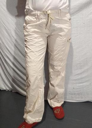 Летние брюки с подворотом, хлопок.(8769)