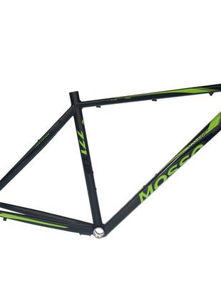Рама 28 "mosso 771-тв alu розмір 19" чорний / зелений (rm-28-771-19)