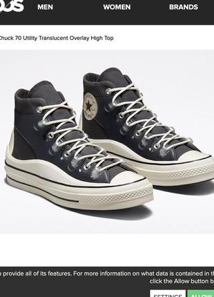 Кеди converse, 40 - 41, конверс, конверси, білі кросівки, unisex, кеди