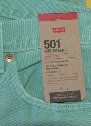 Джинсы мужские levi's 501, размер w 36 l 345 фото