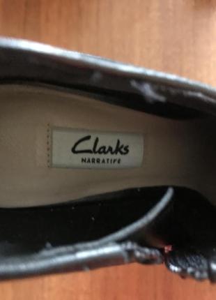 Ботинки clarks 41 размер кожа