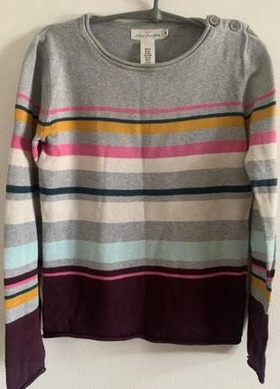 Светр в полоску h&m 3