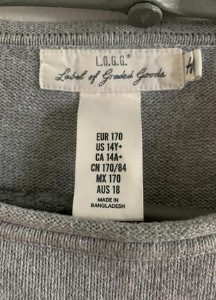 Светр в полоску h&m 4