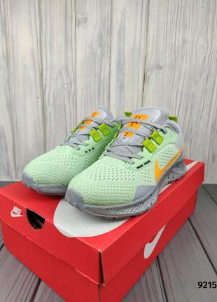 Nike pegasus trail green gray