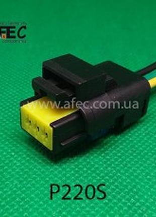 Разьем 3-х контактный датчика рено,пежо fci 211pc032s5049