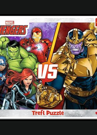 Пазли 25 елементів(рамкові) - "непереможна команда месників"/ marvel /trefl