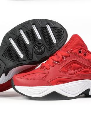 Sale! кросівки жіночі nike m2k tekno red червоні6 фото