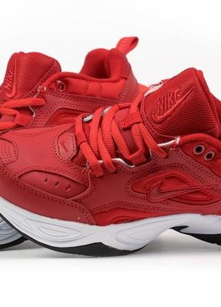 Sale! кросівки жіночі nike m2k tekno red червоні8 фото