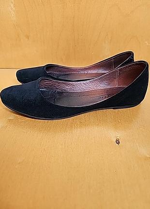 Балетки замш