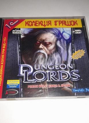 Диск гра dvd dungeon lords пк game pc 2005 1c ліцензія