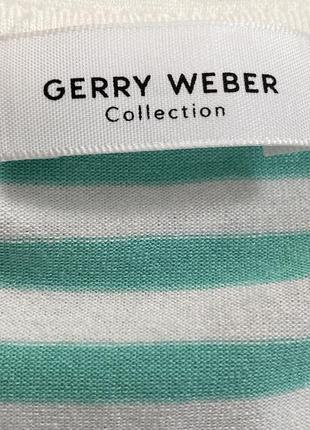 Новая трикотажная футболка премиум бренда gerry weber 42 (48) нитевичка2 фото