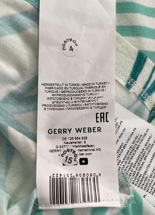 Новая трикотажная футболка премиум бренда gerry weber 42 (48) нитевичка8 фото