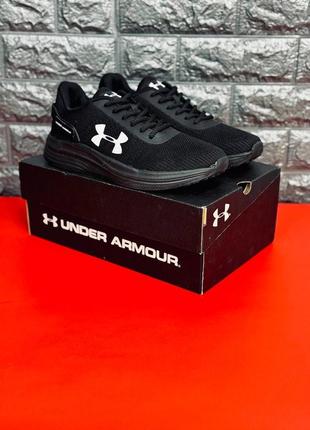 Under armour черные мужские кроссовки сеточки размеры 40-453 фото