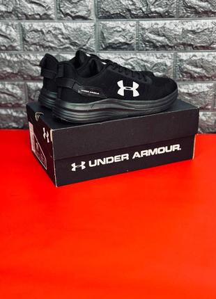 Under armour черные мужские кроссовки сеточки размеры 40-456 фото