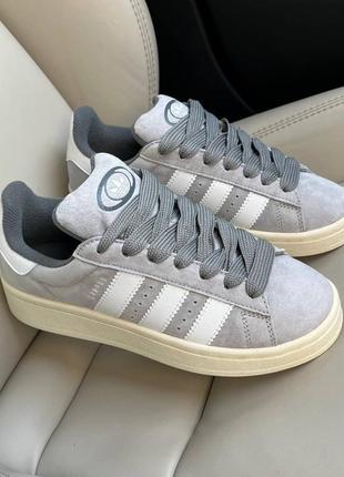 Кросівки adidas campus polar grey1 фото