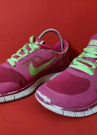 Кроссовки женские nike free run 3 39р. 25 см