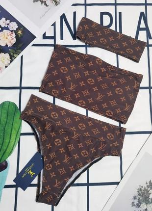 Купальник в стиле lv louis vuitton