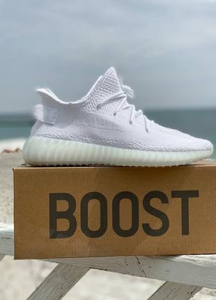 Мужские кроссовки adidas x yeezy boost 350 v2 cream white скидка sale &lt;unk&gt; smb