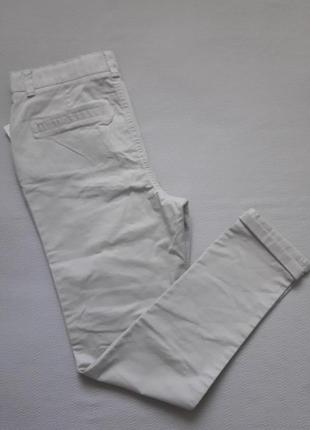 Круті стрейчеві світло-сірі штани чінос висока посадка bluezoo5 фото