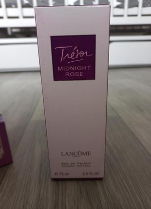 Lancome tresor midnight rose 75 ml не оригінал!3 фото