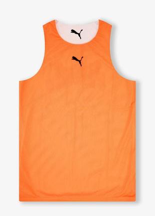 Чоловіча спортивна майка, баскетбольна футболка puma give and go tank top - neon citrus4 фото