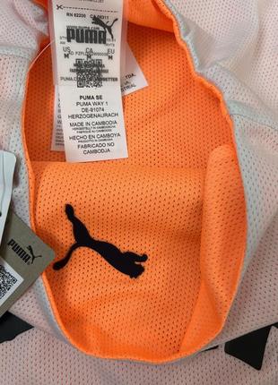 Чоловіча спортивна майка, баскетбольна футболка puma give and go tank top - neon citrus7 фото