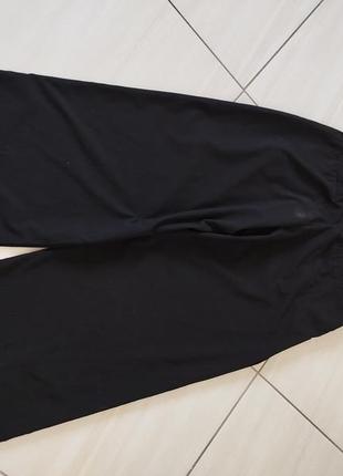 Чорні брюки палаццо stradivarius6 фото