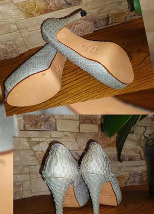 Новые кожаные туфли titania кожа питона 37 размер2 фото