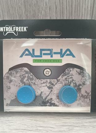 Набір накладок thumb grips kontrolfreek alpha blue xbox one/xbox series x ⁇ s