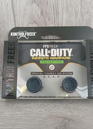 Набор накладок thumb grips kontrolfreek call of duty infinite warfare s.c.a.r. xbox one/xbox series x