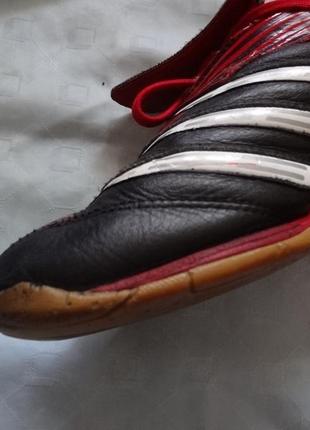 Футзалки (футбольные кроссовки) adidas predator absolute 42 27 см кожа ретро, винтаж7 фото