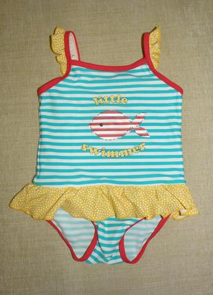 Суцільний купальник mothercare, 18-24 міс.