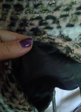 🔥стильная🔥 итальянская шерстяная тёплая короткая мини юбка италия 🇮🇹3 фото