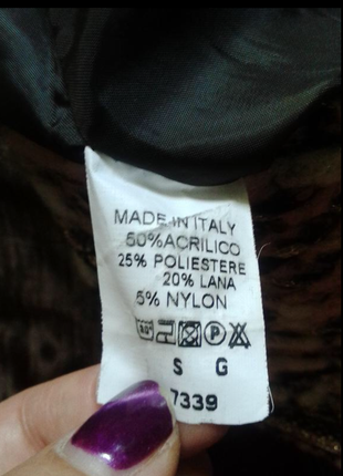🔥стильная🔥 итальянская шерстяная тёплая короткая мини юбка италия 🇮🇹5 фото
