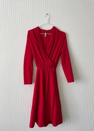Красное платье andre tan