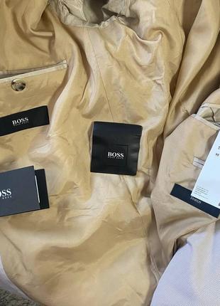 Новий піджак чоловічий кремовий колір hugo boss оригінал5 фото