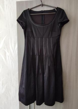 Чёрное платье 46 размер