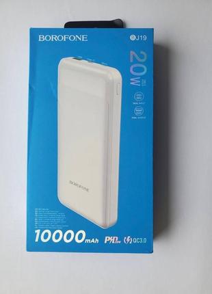 Павербанк borofone 20w 10000mah3 фото