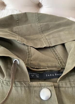 Куртка хакі джинсовка zara4 фото
