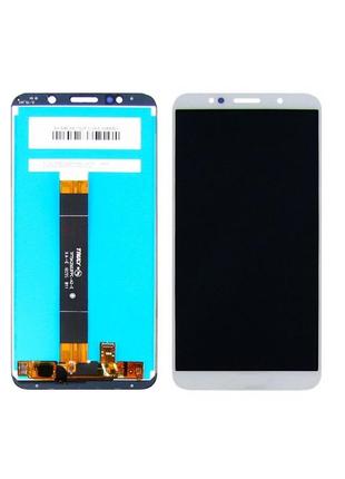 Дисплей для huawei y5 2018 dra-l21/ y5 prime 2018/ honor 7a/ honor 7s с сенсором white (dh0658-1)